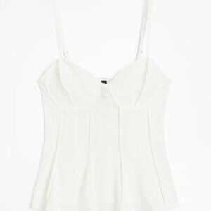 Corset-style Bustier Top